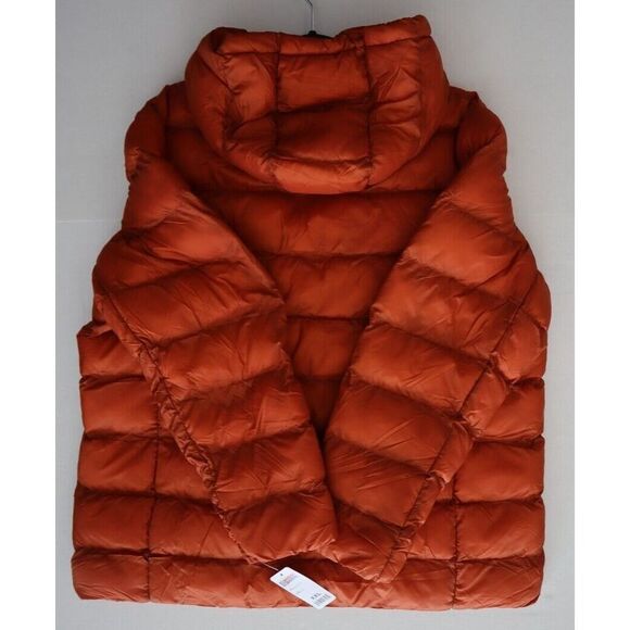 32 Degrees Women Sz 2XL Clay Red Liteweight Poly-Fill Packable Hooded Jacket - Picture 10 of 10